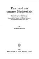 Tapa de Das Land am unteren Niederrhein