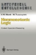 Tapa de Nonmonotonic logic