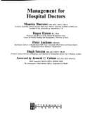 Tapa de Management for hospital doctors
