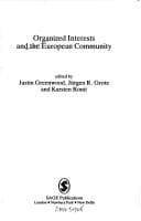 Tapa de Organized interests and the European community