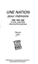 Tapa de Une Nation pour mémoire