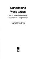 Tapa de Canada and world order