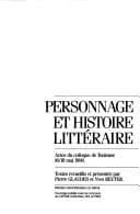 Tapa de Personnage et histoire littéraire