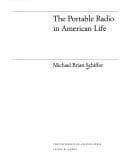 Tapa de The portable radio in American life