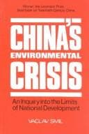 Tapa de China's environmental crisis