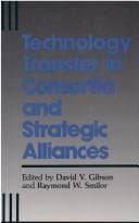 Tapa de Technology transfer in consortia and strategic alliances