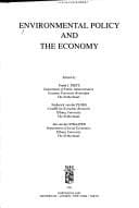 Tapa de Environmental policy and the economy