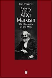 Tapa de Marx after Marxism