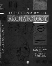 Tapa de Dictionary of Archaeology