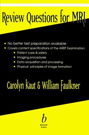 Tapa de Review questions for MRI