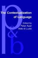 Tapa de The Contextualization of language