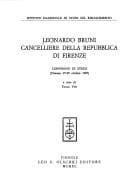 Tapa de Leonardo Bruni, cancelliere della repubblica di Firenze