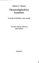 Tapa de Hemmelighedens kunstner