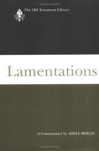Tapa de Lamentations