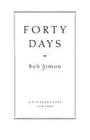 Tapa de Forty days