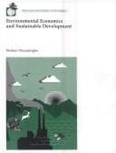 Tapa de Environmental economics and sustainable development