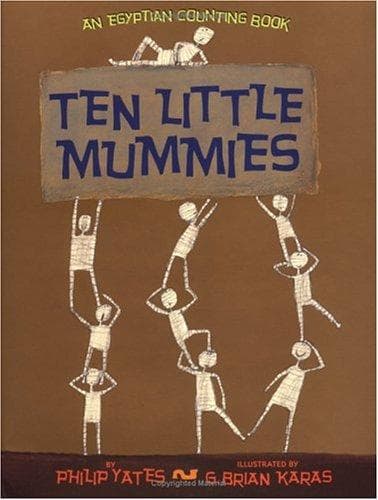 Tapa de Ten little mummies