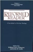 Tapa de Reformed reader