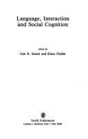 Tapa de Language, interaction and social cognition