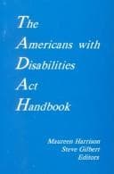 Tapa de The Americans with Disabilities Act handbook
