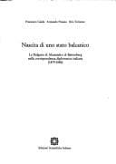 Tapa de Nascita di uno stato balcanico