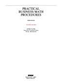 Tapa de Practical business math procedures