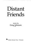 Tapa de Distant friends