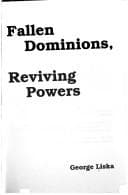 Tapa de Fallen dominions, reviving powers