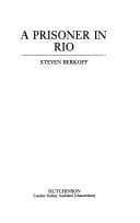 Tapa de A prisoner in Rio