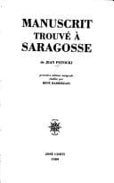 Tapa de Manuscrit trouvé à Saragosse