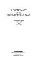 Tapa de A dictionary of the Second World War