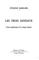 Tapa de Les trois anneaux