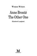 Tapa de Anne Brontë