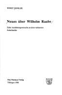 Tapa de Neues über Wilhelm Raabe