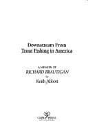 Tapa de Downstream from Trout fishing in America