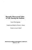 Tapa de Recently discovered tales of life among the Indians