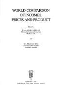 Tapa de World comparison of incomes, prices, and product