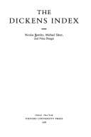 Tapa de The Dickens index