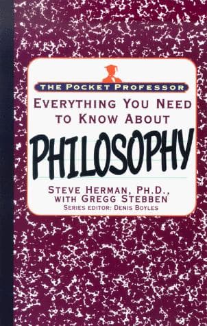Tapa de Pocket Professor Philosophy