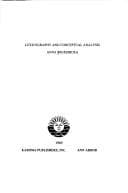 Tapa de Lexicography and conceptual analysis