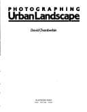 Tapa de Photographing urban landscape