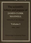 Tapa de The Scientific Letters and Papers of James Clerk Maxwell