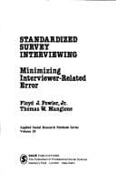 Tapa de Standardized survey interviewing ; minimizing interviewer-related error