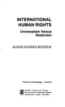 Tapa de International human rights