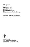 Tapa de Origins of programming