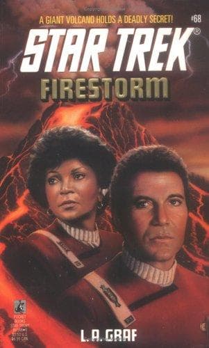 Tapa de Star Trek - Firestorm