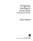 Tapa de Designing intelligent front ends for business software