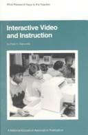Tapa de Interactive video and instruction