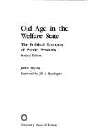 Tapa de Old age in the welfare state