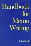 Tapa de Handbook for Memo Writing